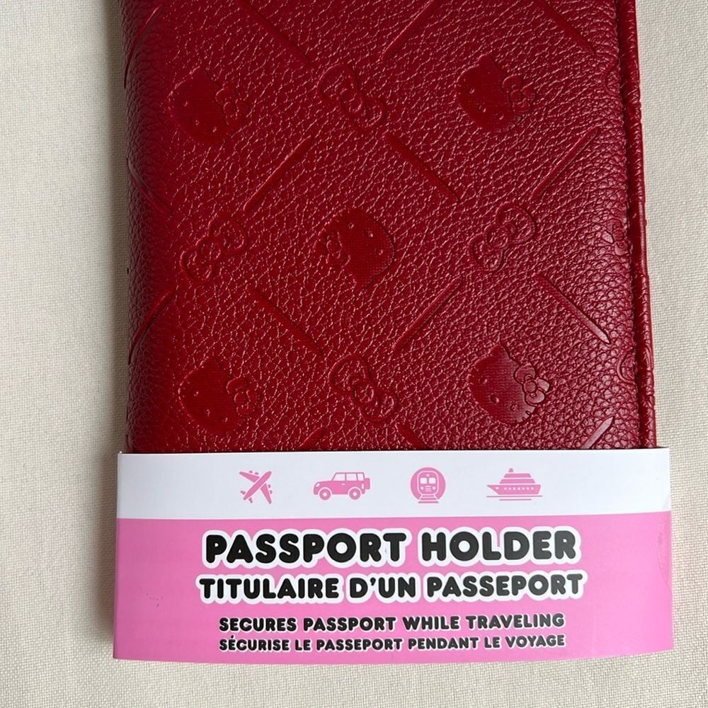 Hello Kitty Passport Holder in Embossed Design - Picture 5 of 9